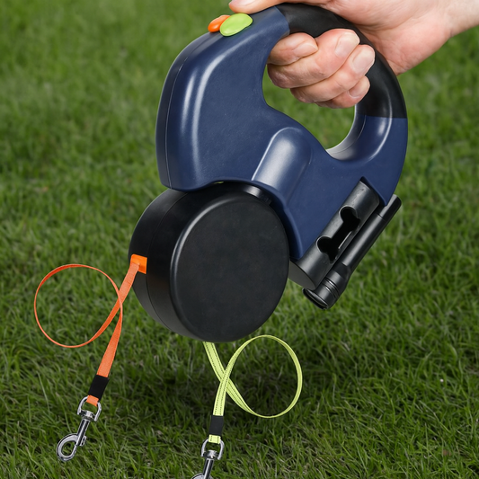 Tangle-Free Double Dog Lead