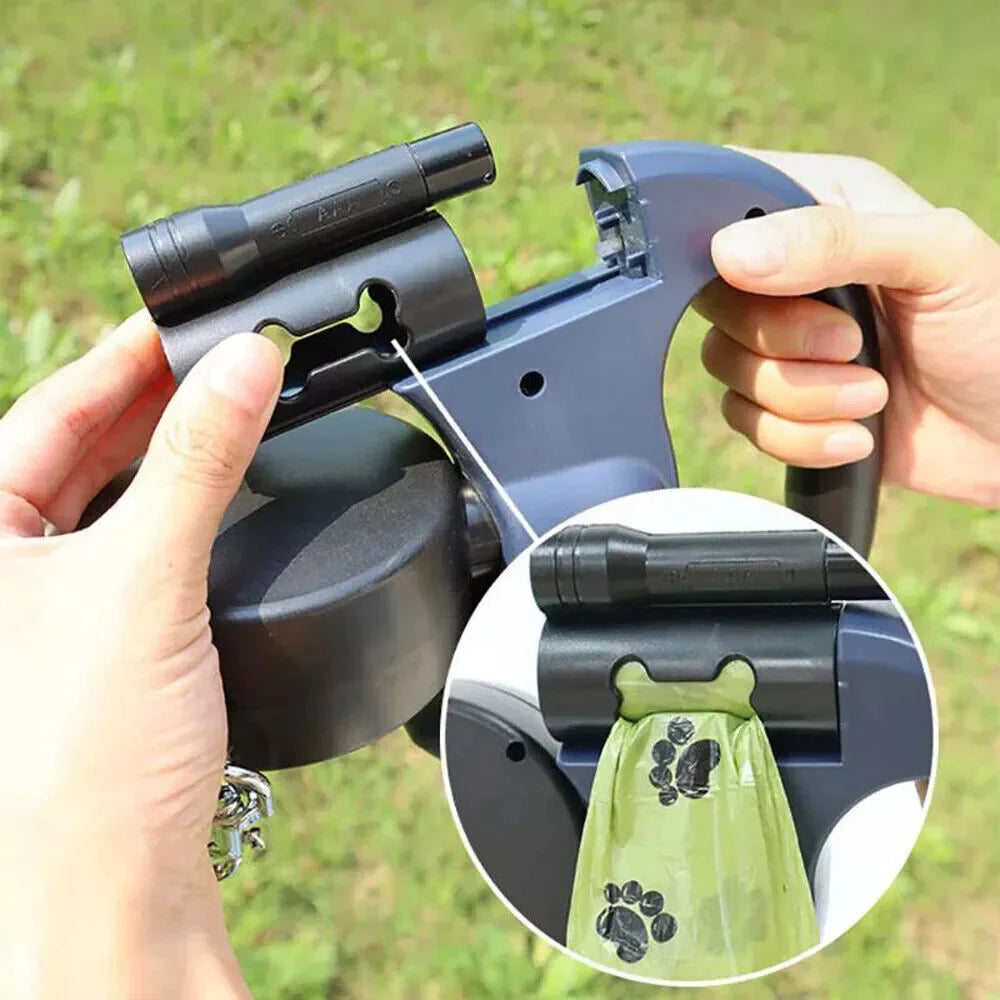 Tangle-Free Double Dog Lead